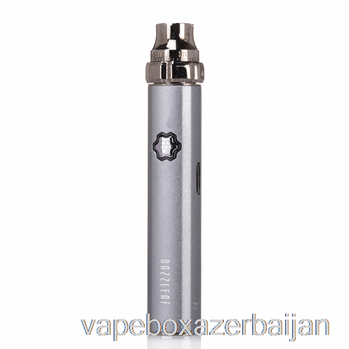 Vape Smoke DAZZLEAF SQUARii Top Twist 510 Battery Dark Grey